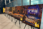 В аэропорту Толмачево открылась выставка к юбилею Новосибирского академического симфонического оркестра 