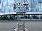В тюменском аэропорту «Рощино» установили воздушный шар в честь Дмитрия Менделеева
