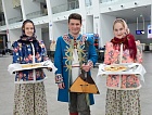 В Международном аэропорту «Пермь» впервые отпраздновали масленицу