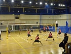 Волейбольная команда ЗАО «Аэропорт «Храброво» одержала первую победу в матче второй лиги  Чемпионата области среди мужских команд 2011/2012.