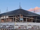 Монтаж металлоконструкций и монолитные работы в здании аэровокзального комплекса Воронежа выполнены на 100%