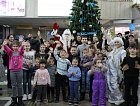 Международный аэропорт «Владикавказ» провёл новогоднее представление для детей