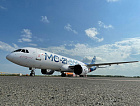 МС-21-300 прибыл в аэропорт Большое Савино для прохождения летных испытаний