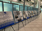 В аэропорту Толмачёво открылась выставка к 65-летнему юбилею